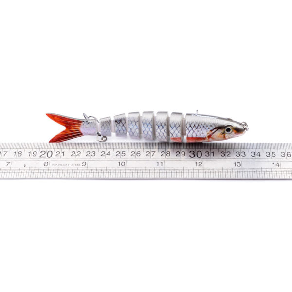 Pike Fishing Lures – Artificial Multi-Jointed Hard Bait for Freshwater Fishing | Realistic Swimming Action | Trolling Lure for Pike, Carp & Predator Fish - Image 2