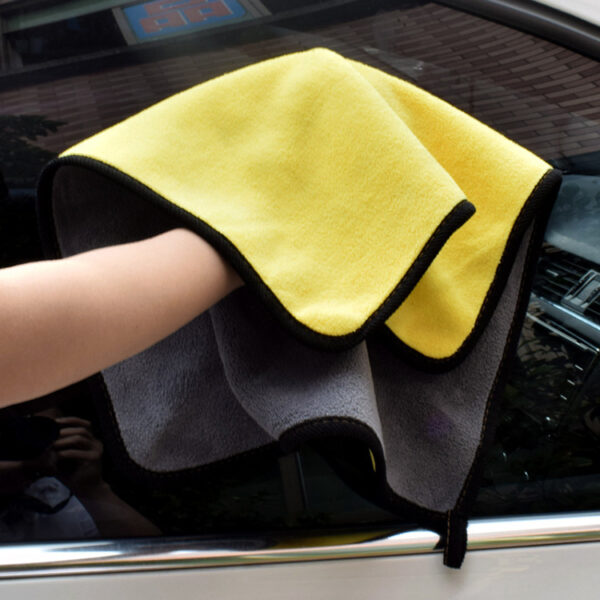 Two-color Couble-sided Car Dual-use Cleaning Car Wash Towel - Image 8