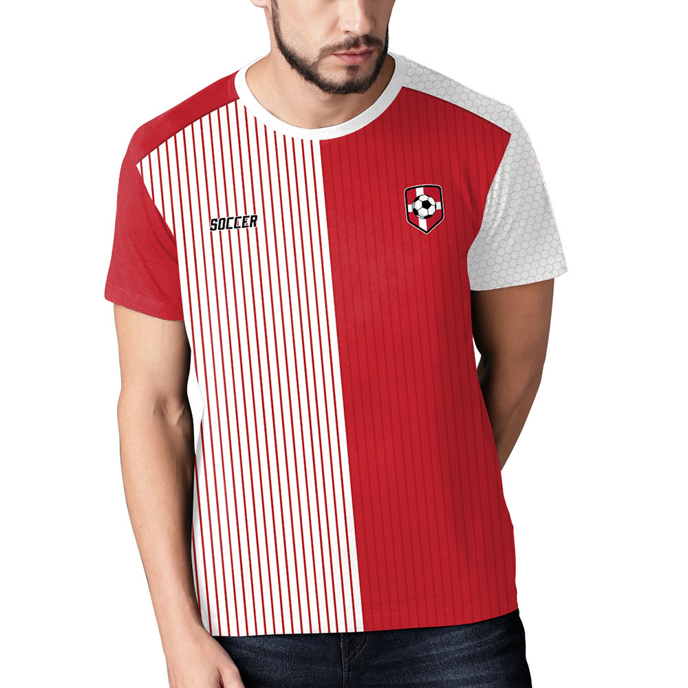 European And American New Football World Cup Casual Sports T-shirts - Image 2