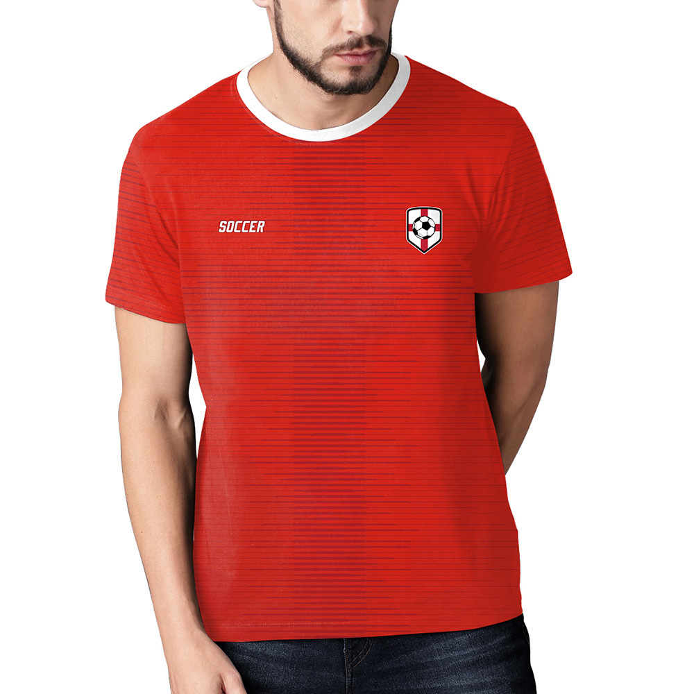 European And American New Football World Cup Casual Sports T-shirts - Image 8