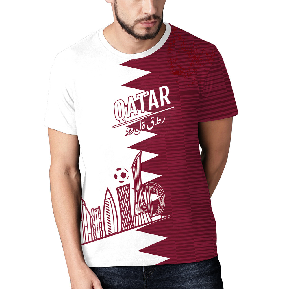 European And American New Football World Cup Casual Sports T-shirts - Image 7