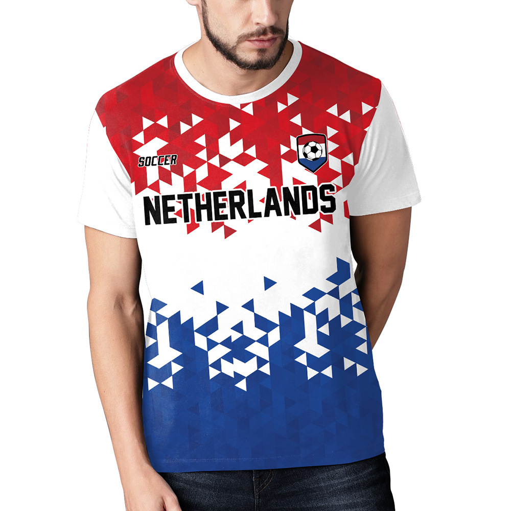 European And American New Football World Cup Casual Sports T-shirts - Image 6