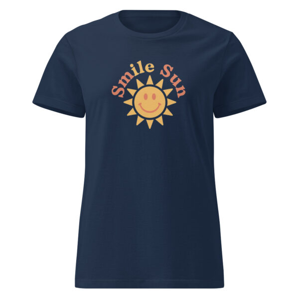 Women’s Smart Smile Sun softstyle t-shirt - Image 3